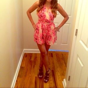 Jun & Ivy Floral Romper